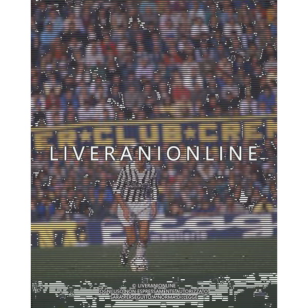 RETROSPETTIVA MARINO MAGRIN CALCIATORE NELLA FOTO MARINO MAGRIN CON LA MAGLIA DELLA JUVENTUS AG ALDO LIVERANI SAS