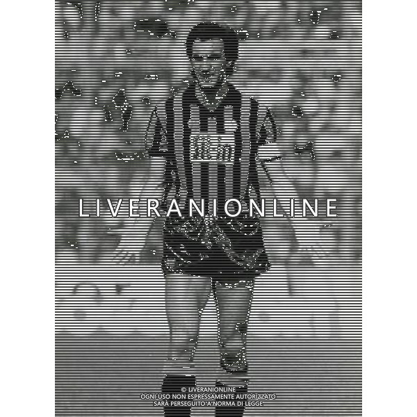 Marino MAGRIN calciatore con la maglia dell\'Atalanta nel 1986/1987 - retrospettiva © SIROTTI / AGENZIA ALDO LIVERANI SAS