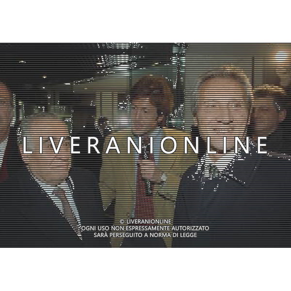 Assemblea Lega Calcio Milano 16/12/1997 nella foto Sergio Cragnotti e Franco Sensi © AGENZIA ALDO LIVERANI SAS