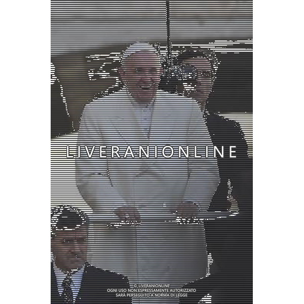 Vaticano Udienza Giubilare Piazza San Pietro - 12.03.2016 - nella foto: Papa Francesco / Ph. Corradetti - Ag. Aldo Liverani sas