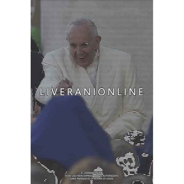 Vaticano Udienza Giubilare Piazza San Pietro - 12.03.2016 - nella foto: Papa Francesco / Ph. Corradetti - Ag. Aldo Liverani sas