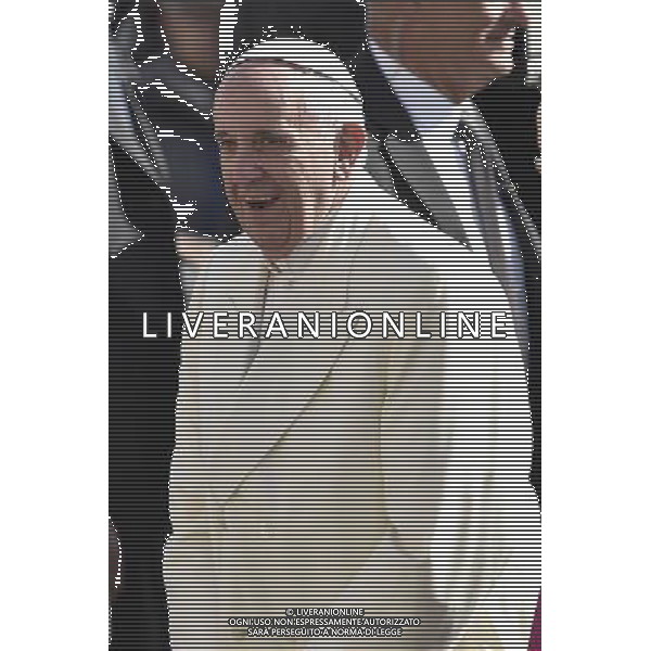 Vaticano Udienza Giubilare Piazza San Pietro - 12.03.2016 - nella foto: Papa Francesco / Ph. Corradetti - Ag. Aldo Liverani sas