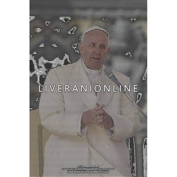 Vaticano Udienza Giubilare Piazza San Pietro - 12.03.2016 - nella foto: Papa Francesco / Ph. Corradetti - Ag. Aldo Liverani sas