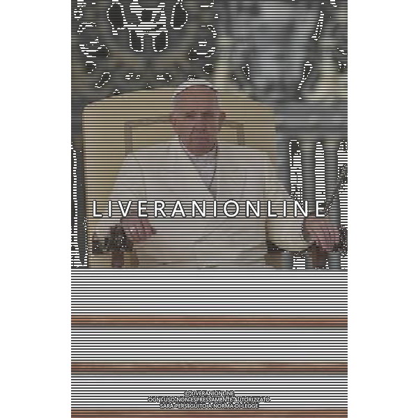 Vaticano Udienza Giubilare Piazza San Pietro - 12.03.2016 - nella foto: Papa Francesco / Ph. Corradetti - Ag. Aldo Liverani sas