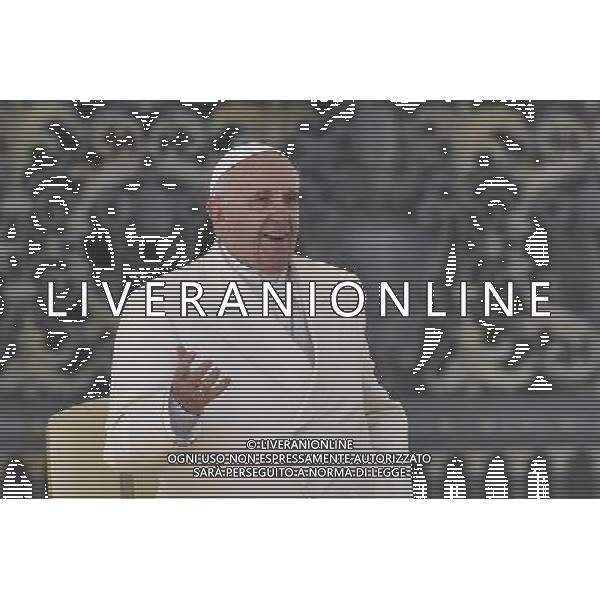 Vaticano Udienza Giubilare Piazza San Pietro - 12.03.2016 - nella foto: Papa Francesco / Ph. Corradetti - Ag. Aldo Liverani sas