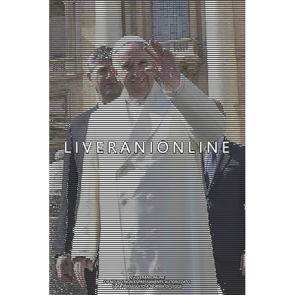 Vaticano Udienza Giubilare Piazza San Pietro - 12.03.2016 - nella foto: Papa Francesco / Ph. Corradetti - Ag. Aldo Liverani sas