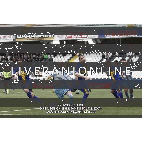 ROMAGNA CENTRO vs PARMA CALCIO 1913, Campionato di Calcio Serie D, Girone D, 13/03/2016, nella foto: GIORGINO, TRATTIENE, ©Claudio Zamagni/AGENZIA ALDO LIVERANI S.A.S.