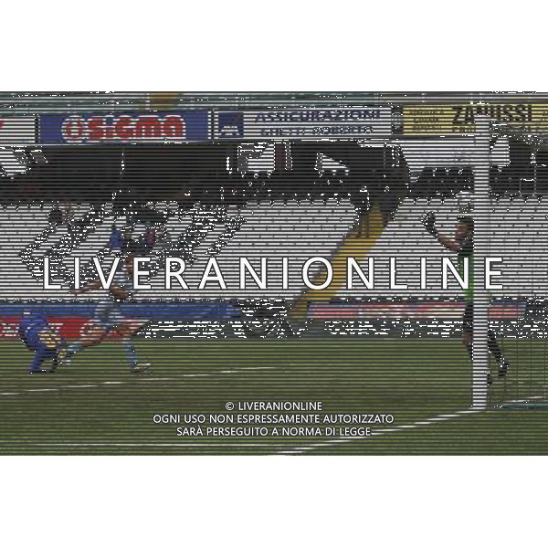 ROMAGNA CENTRO vs PARMA CALCIO 1913, Campionato di Calcio Serie D, Girone D, 13/03/2016, nella foto: IL GOAL DI FABIO LAURIA, ©Claudio Zamagni/AGENZIA ALDO LIVERANI S.A.S.