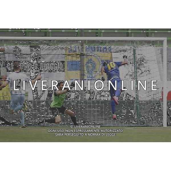 ROMAGNA CENTRO vs PARMA CALCIO 1913, Campionato di Calcio Serie D, Girone D, 13/03/2016, nella foto: YVES BARAYE, DI TESTA, DAVANTI ALLA PORTA, ©Claudio Zamagni/AGENZIA ALDO LIVERANI S.A.S.