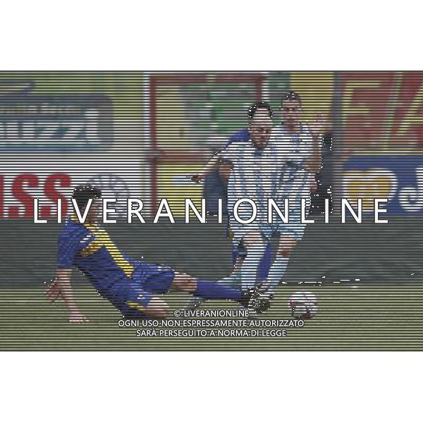 ROMAGNA CENTRO vs PARMA CALCIO 1913, Campionato di Calcio Serie D, Girone D, 13/03/2016, nella foto: IN SCIVOLATA, SULLA PALLA, ©Claudio Zamagni/AGENZIA ALDO LIVERANI S.A.S.