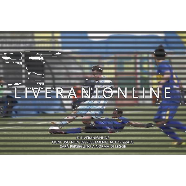 ROMAGNA CENTRO vs PARMA CALCIO 1913, Campionato di Calcio Serie D, Girone D, 13/03/2016, nella foto: BARAYE IN SCIVOLATA, SULLA PALLA, ©Claudio Zamagni/AGENZIA ALDO LIVERANI S.A.S.