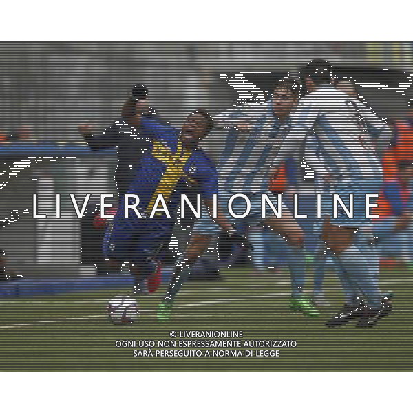 ROMAGNA CENTRO vs PARMA CALCIO 1913, Campionato di Calcio Serie D, Girone D, 13/03/2016, nella foto: BARAYE, ATTERRATO, ©Claudio Zamagni/AGENZIA ALDO LIVERANI S.A.S.