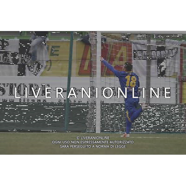 ROMAGNA CENTRO vs PARMA CALCIO 1913, Campionato di Calcio Serie D, Girone D, 13/03/2016, nella foto: LAURIA, ESULTA SOTTO LA CURVA, ©Claudio Zamagni/AGENZIA ALDO LIVERANI S.A.S.