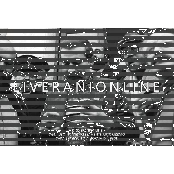 Lech Walesa leader del sindacato indipendente Solidarnosc, politico e attivista polacco, presidente della Polonia dal 1990 al 1995. Nel 1983 vinse il Premio Nobel per la pace - Retrospettiva nella foto a MonteCassino nel 1981 © AGENZIA ALDO LIVERANI SAS