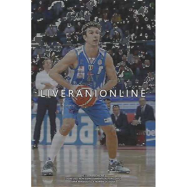 Lega Basket serie A, 7» giornata di ritorno, Consultinvest Pesaro vs Banco di Sardegna Sassari 13/03/2016 nella foto: DEVECCHI GIACOMO ©CLAUDIO ZAMAGNI/AGENZIA ALDO LIVERANI S.A.S.