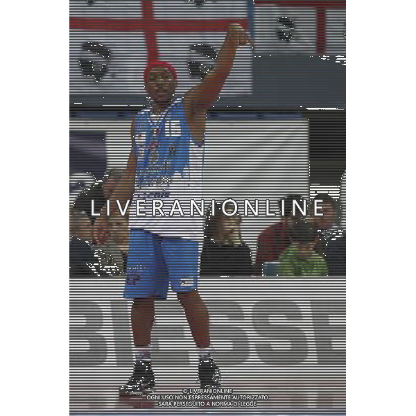 Lega Basket serie A, 7» giornata di ritorno, Consultinvest Pesaro vs Banco di Sardegna Sassari 13/03/2016 nella foto: AKOGNON JOSH, ©CLAUDIO ZAMAGNI/AGENZIA ALDO LIVERANI S.A.S.