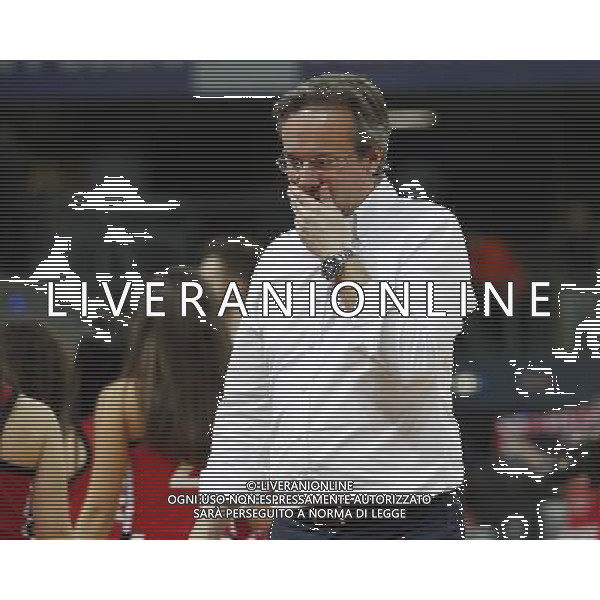 Lega Basket serie A, 7» giornata di ritorno, Consultinvest Pesaro vs Banco di Sardegna Sassari 13/03/2016 nella foto: IL COACH PASQUINI ©CLAUDIO ZAMAGNI/AGENZIA ALDO LIVERANI S.A.S.