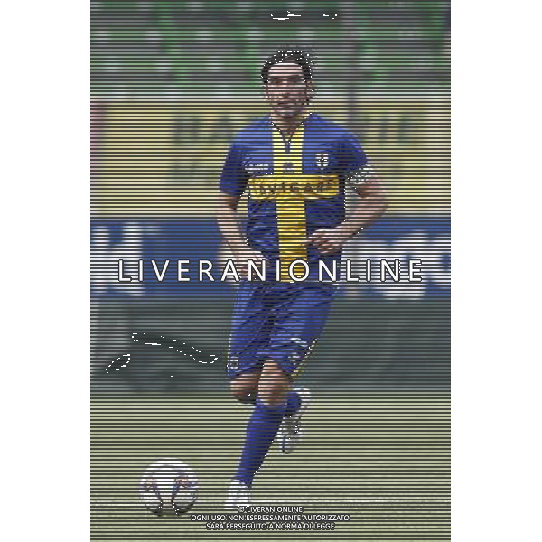 ROMAGNA CENTRO vs PARMA CALCIO 1913, Campionato di Calcio Serie D, Girone D, 13/03/2016, nella foto: IL CAPITANO, ALESSANDRO LUCARELLI, ©Claudio Zamagni/AGENZIA ALDO LIVERANI S.A.S. 