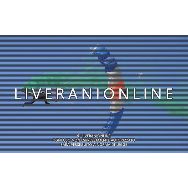 68a Viareggio Cup Coppa Carnevale Fase Eliminatoria Viareggio (LU) - 14.03.2016 Inter-Akademija Pandev Nella Foto:l\'arrivo dei paracadutisti /Ph.Vitez-Ag. Aldo Liverani