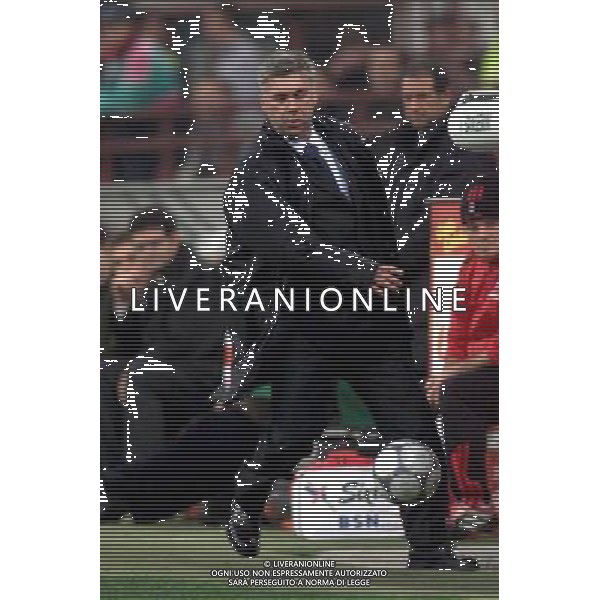 milan-perugia 13/11/2001 coppa italia nella foto ancelotti carlo foto aldo liverani