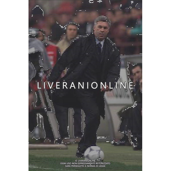 milan-perugia 13/11/2001 coppa italia nella foto ancelotti carlo foto aldo liverani