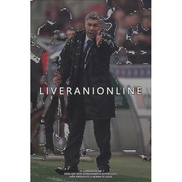 milan-perugia 13/11/2001 coppa italia nella foto ancelotti carlo foto aldo liverani