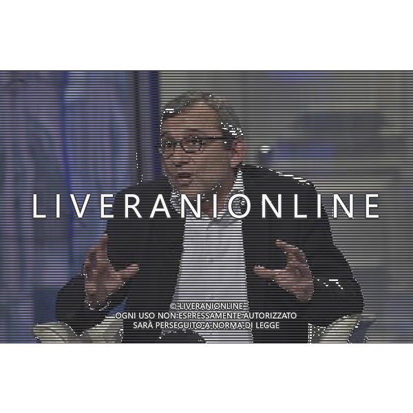 Roberto Giachetti, candidato Pd a sindaco di Roma, ospite della trasmissione televisiva Porta a Porta 14 marzo 2016 / Ph. Corradetti / AGENZIA ALDO LIVERANI SAS Â© Corradetti / AGENZIA ALDO LIVERANI SAS