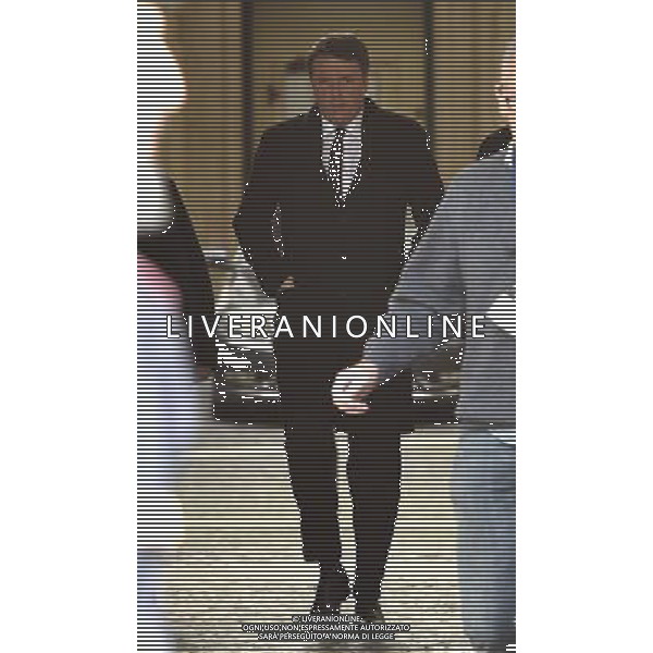 Matteo Renzi esce da Palazzo Chigi - Roma - 15.03.2016 / Ph Corradetti - Ag. Aldo Liverani Sas Â© Corradetti / AGENZIA ALDO LIVERANI SAS