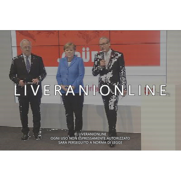 Johann Schneider-Ammann, Angela Merkel und Ruedi Noser beim Rundgang Â¸ber die Computermesse CeBIT 2016 auf dem Messegelâ€°nde. Hannover, 15.03.2016 TARGI FOT. FUTURE IMAGE/NEWSPIX.PL POLAND, UK AND GERMANY OUT !!! --- Newspix.pl *** Local Caption *** www.newspix.pl mail us: info@newspix.pl call us: 0048 022 23 22 222 --- Polish Picture Agency by Ringier Axel Springer Poland/ AGENZIA ALDO LIVERANI SAS - ITALY ONLY EDITORIAL USE ONLY
