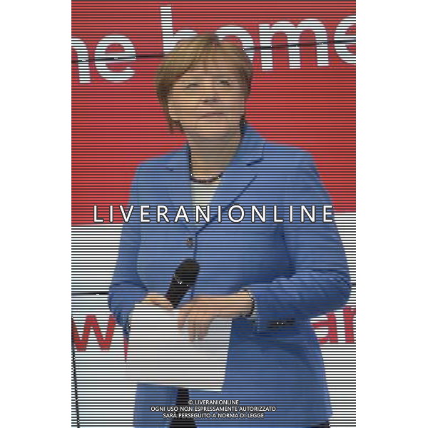 Angela Merkel beim Rundgang Â¸ber die Computermesse CeBIT 2016 auf dem Messegelâ€°nde. Hannover, 15.03.2016 TARGI FOT. FUTURE IMAGE/NEWSPIX.PL POLAND, UK AND GERMANY OUT !!! --- Newspix.pl *** Local Caption *** www.newspix.pl mail us: info@newspix.pl call us: 0048 022 23 22 222 --- Polish Picture Agency by Ringier Axel Springer Poland/ AGENZIA ALDO LIVERANI SAS - ITALY ONLY EDITORIAL USE ONLY