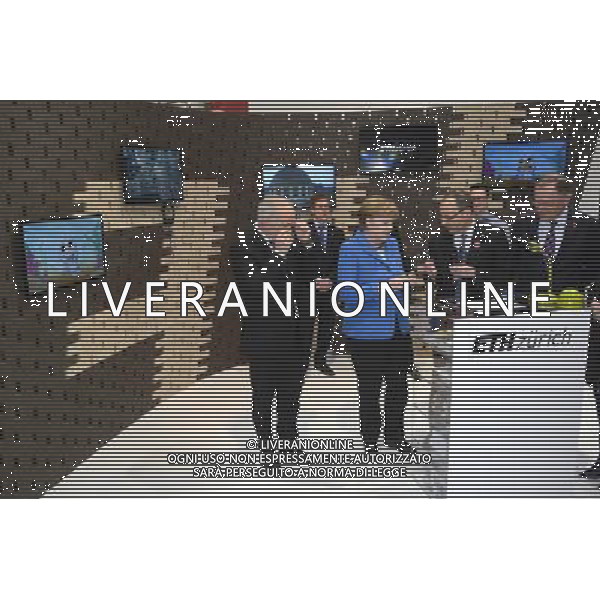 Johann Schneider-Ammann, Angela Merkel, Lino Guzzella und Stephan Weil beim Rundgang Â¸ber die Computermesse CeBIT 2016 auf dem Messegelâ€°nde. Hannover, 15.03.2016 TARGI FOT. FUTURE IMAGE/NEWSPIX.PL POLAND, UK AND GERMANY OUT !!! --- Newspix.pl *** Local Caption *** www.newspix.pl mail us: info@newspix.pl call us: 0048 022 23 22 222 --- Polish Picture Agency by Ringier Axel Springer Poland/ AGENZIA ALDO LIVERANI SAS - ITALY ONLY EDITORIAL USE ONLY
