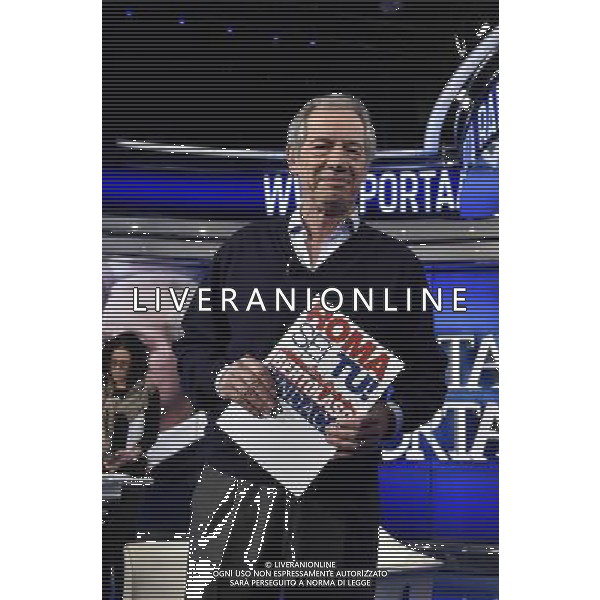 ROMA 15-03-2016 TRASMISSIONE TELEVISIVA PORTA A PORTA NELLA FOTO GUIDO BERTOLASO CANDIDATO SINDACO DI ROMA FOTO FABRIZIO CORRADETTI-AG ALDO LIVERANI SAS