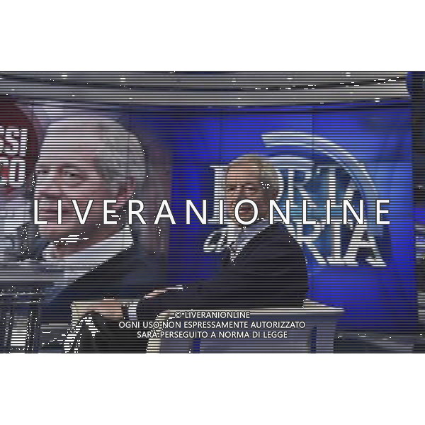ROMA 15-03-2016 TRASMISSIONE TELEVISIVA PORTA A PORTA NELLA FOTO GUIDO BERTOLASO CANDIDATO SINDACO DI ROMA FOTO FABRIZIO CORRADETTI-AG ALDO LIVERANI SAS