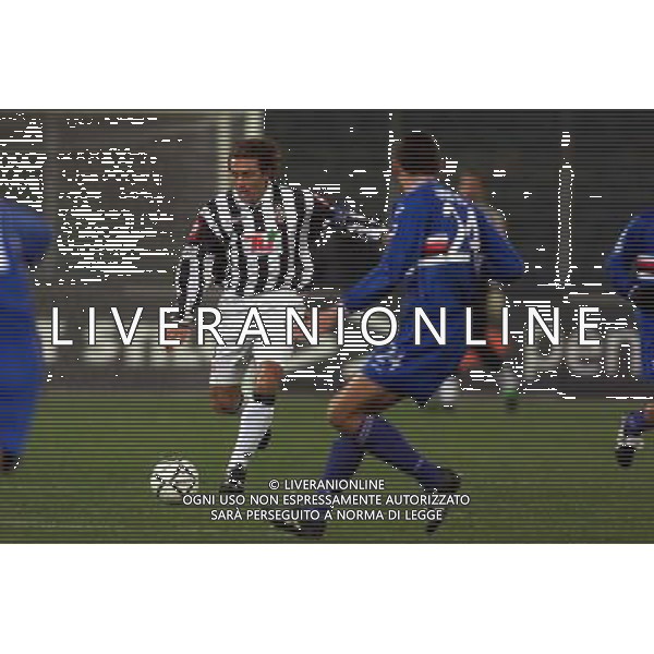 torino 12/12/01 coppa italia juventus - sampdoria nella foto conte antonio foto aldo liverani/farabola 