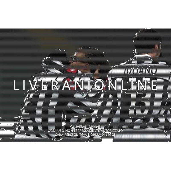 torino 12/12/01 coppa italia juventus - sampdoria nella foto esultanza juve foto aldo liverani