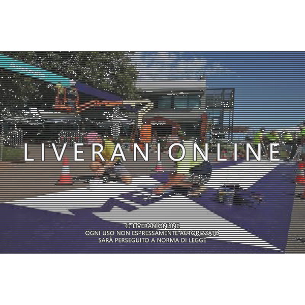 Preparations in the paddock. 16.03.2016. Formula 1 World Championship, Rd 1, Australian Grand Prix, Albert Park, Melbourne, Australia, Preparation Day. AG ALDO LIVERANI SAS ONLY ITALY