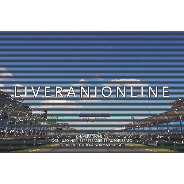 The start / finish straight. 16.03.2016. Formula 1 World Championship, Rd 1, Australian Grand Prix, Albert Park, Melbourne, Australia, Preparation Day. AG ALDO LIVERANI SAS ONLY ITALY