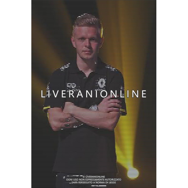 Kevin Magnussen (DEN) Renault Sport F1 Team at the Renault Sport F1 Team RS16 livery reveal. 16.03.2016. Formula 1 World Championship, Rd 1, Australian Grand Prix, Albert Park, Melbourne, Australia, Preparation Day. AG ALDO LIVERANI SAS ONLY ITALY