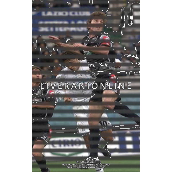 LAZIO - SIENA 11/11/2001 COPPA ITALIA NELLA FOTO MIGNANI E CRESPO FOTO ALDO LIVERANI