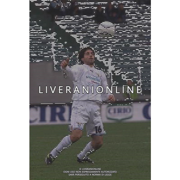 LAZIO - SIENA 11/11/2001 COPPA ITALIA NELLA FOTO GIANNICHEDDA FOTO ALDO LIVERANI