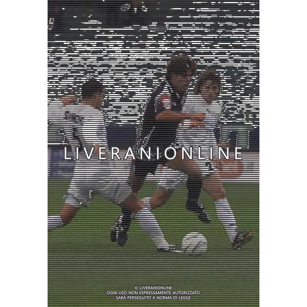 LAZIO - SIENA 11/11/2001 COPPA ITALIA NELLA FOTO DE CESARE FOTO ALDO LIVERANI