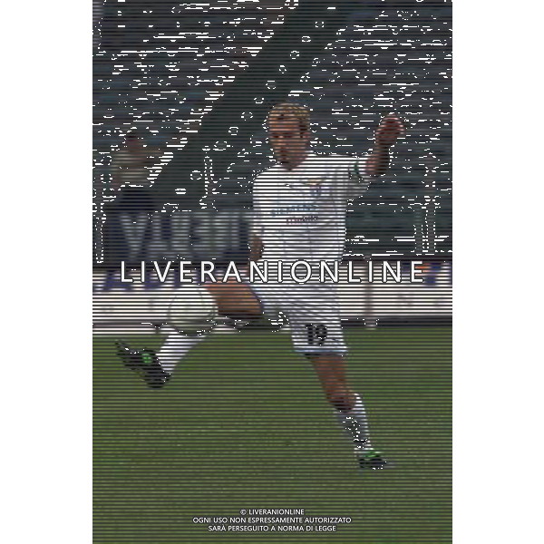 LAZIO - SIENA 11/11/2001 COPPA ITALIA NELLA FOTO FAVALLI GIUSEPPE FOTO ALDO LIVERANI