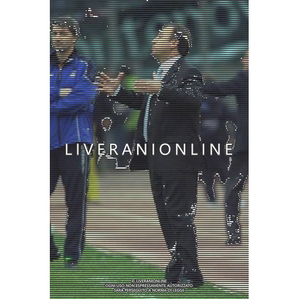 LAZIO - SIENA 11/11/2001 COPPA ITALIA NELLA FOTO ZACCHERONI ALBERTO FOTO ALDO LIVERANI FARABOLAFOTO