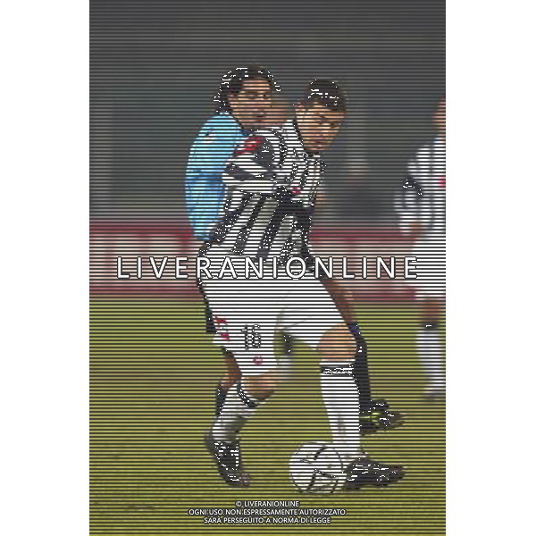 torino 09/01/02 coppa italia 2001/02 juventus - atalanta nella foto maresca enzo foto aldo liverani