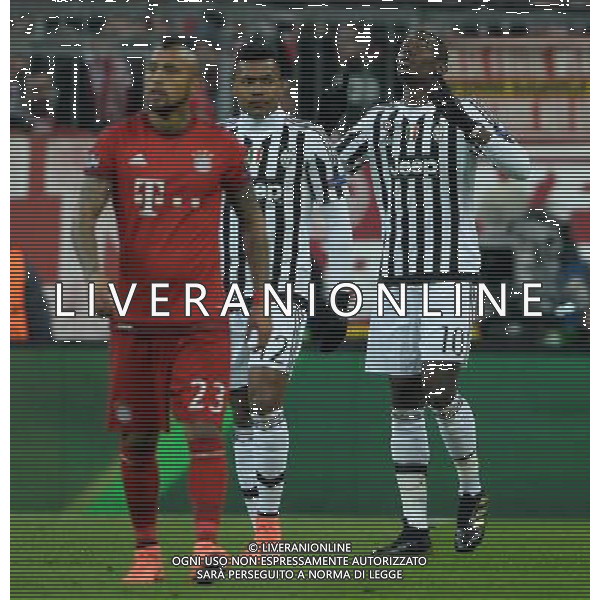 UEFA Champions League 2015/2016 Ottavi di Finale Ritorno Monaco di Baviera (Germania) - 16.03.2016 Bayern Monaco-Juventus Nella Foto: esultanza dopo il gol di paul pogba del 0-1 /Ph.Vitez-Ag. Aldo Liverani