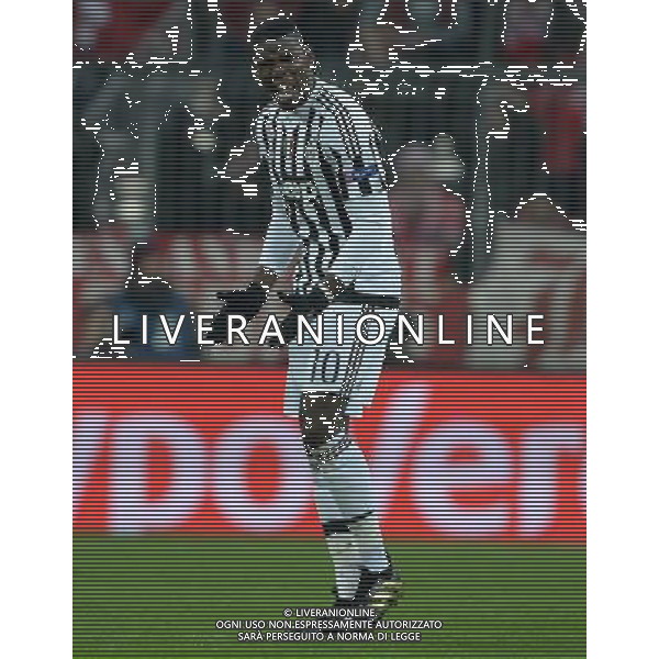 UEFA Champions League 2015/2016 Ottavi di Finale Ritorno Monaco di Baviera (Germania) - 16.03.2016 Bayern Monaco-Juventus Nella Foto: esultanza dopo il gol di paul pogba del 0-1 /Ph.Vitez-Ag. Aldo Liverani