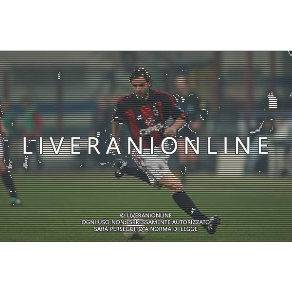 Milano 28/02/2002 Coppa UEFA Milan-Roda nella foto simone marco foto Luzzani Marco/ Ag Aldo Liverani