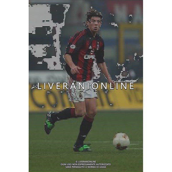 Milano 28/02/2002 Coppa UEFA Milan-Roda nella foto donati massimo foto Luzzani Marco/ Ag Aldo Liverani