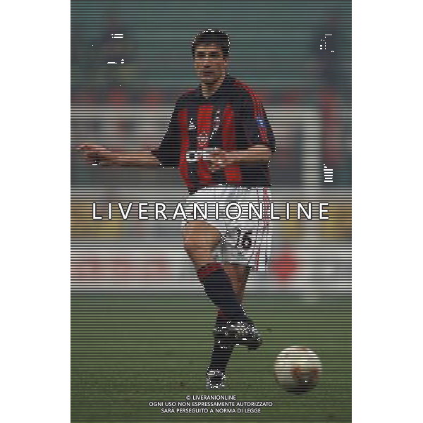 Milano 28/02/2002 Coppa UEFA Milan-Roda nella foto chamot antonio foto Luzzani Marco/ Ag Aldo Liverani