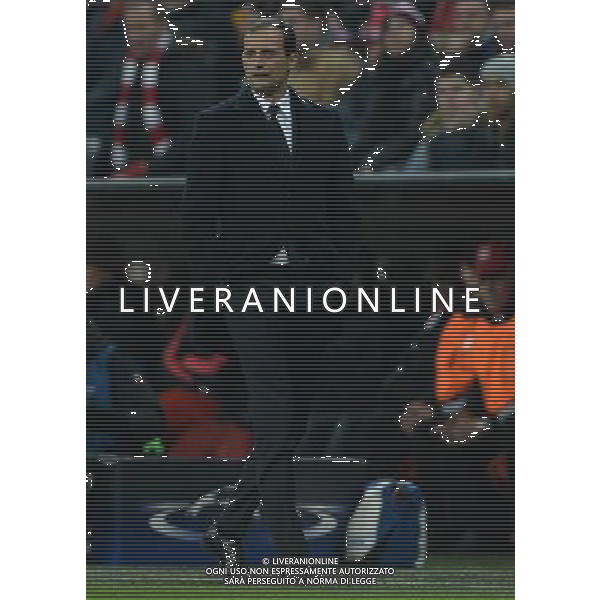 UEFA Champions League 2015/2016 Ottavi di Finale Ritorno Monaco di Baviera (Germania) - 16.03.2016 Bayern Monaco-Juventus Nella Foto:allegri massimiliano /Ph.Vitez-Ag. Aldo Liverani